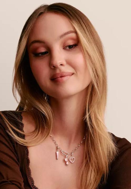 Produktbild Thomas Sabo Charm-Anhänger Pink Heart Original Silber (Silber 925)