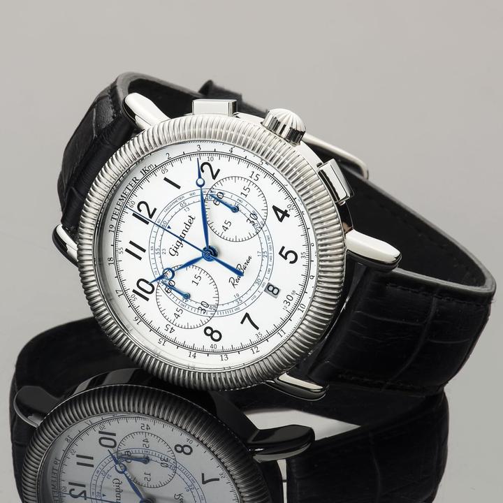 Produktbild Gigandet Pilotenchronograph mit Tachymeterskala, 100 m wasserdicht, japanisches Quarzwerk