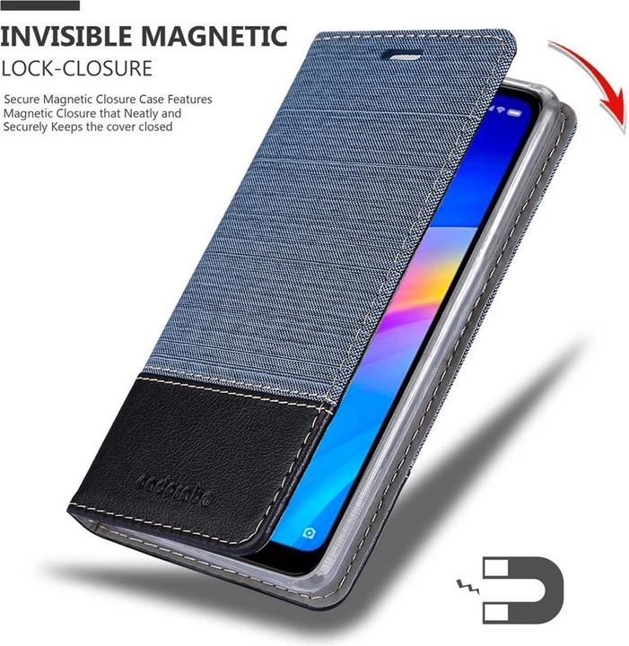 Actual product image Cadorabo Book Jeans Optics Cover (Xiaomi Redmi 7)