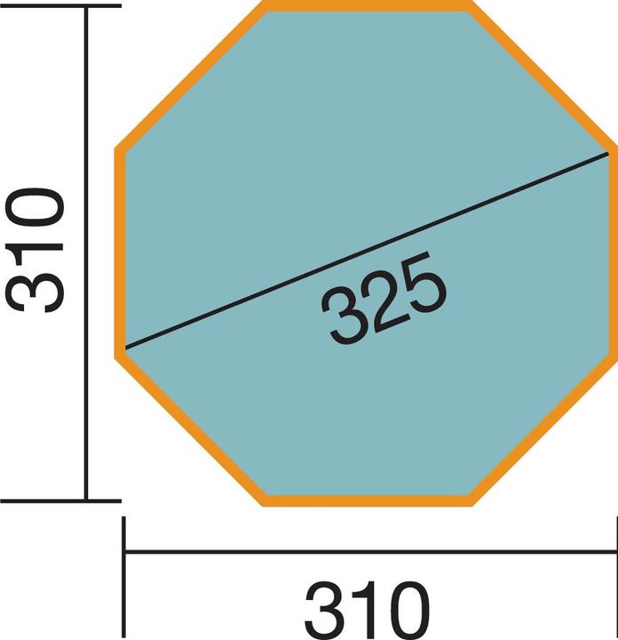 Produktbild Weka Holzbau 593 (ø 310 x 116 cm)