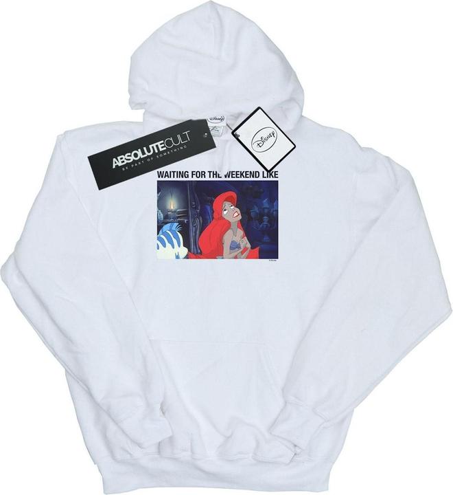 Image du produit Disney - Sweat à capuche THE LITTLE MERMAID WAITING FOR THE WEEKEND - Fille (128)