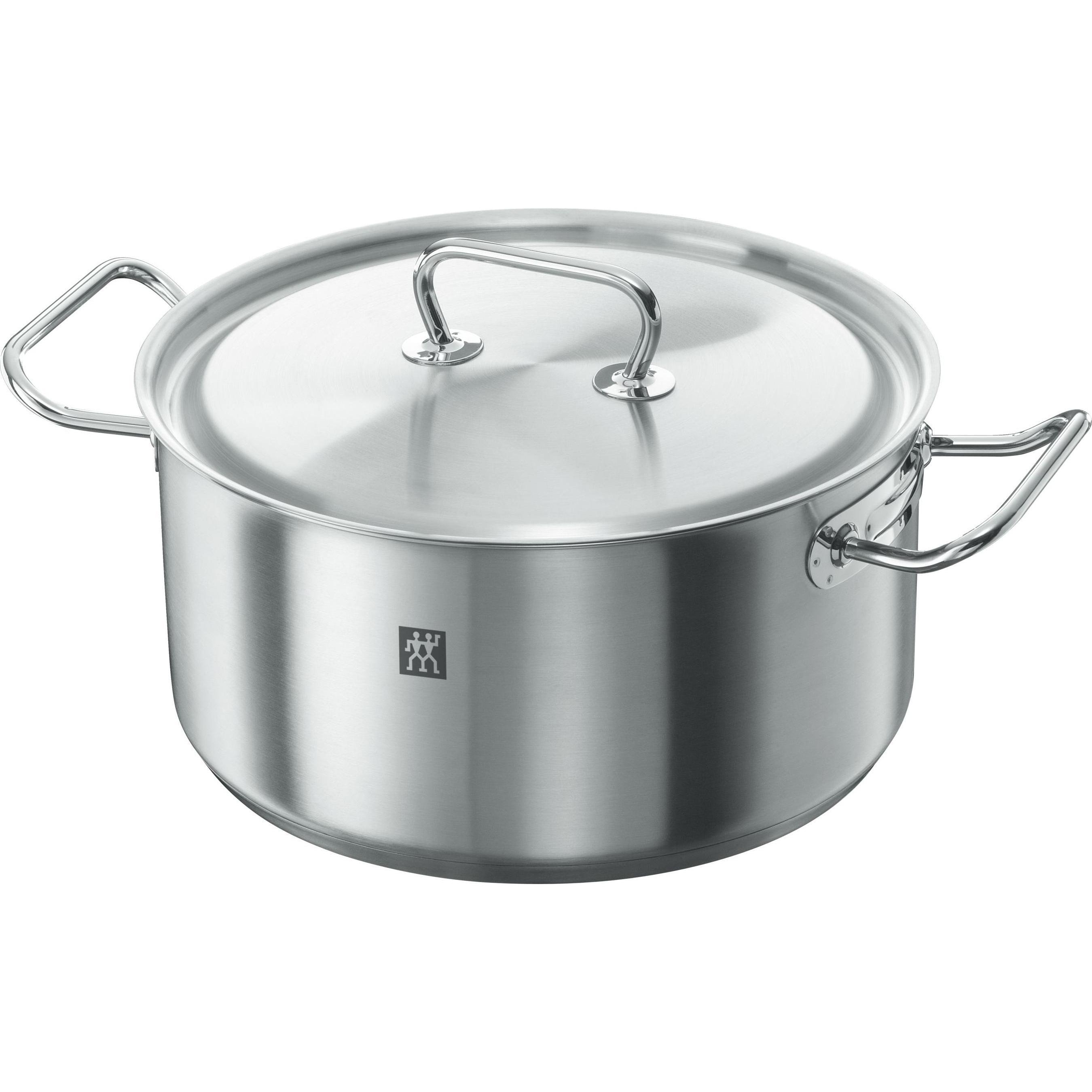 Zwilling TWIN Classic Bratentopf, Pfanne + Kochtopf, Silber
