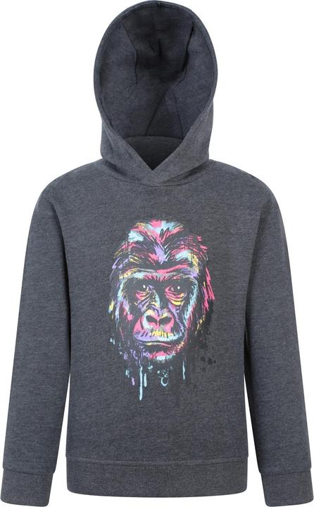 Immagine prodotto Mountain Warehouse Felpa con Cappuccio Gorilla Graffiti Bambini (140)