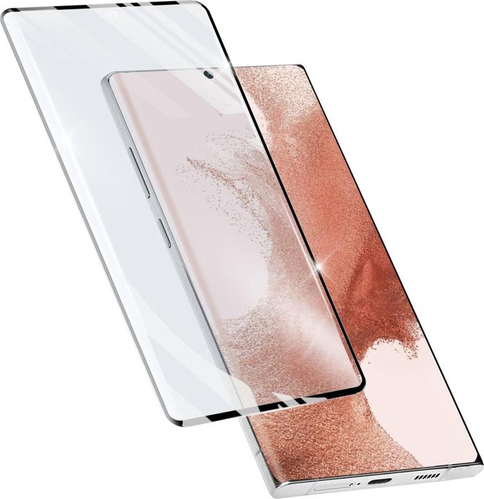 Productafbeelding Cellularline Effectglas gebogen (1 Stuk, Samsung Galaxy S23 Ultra)