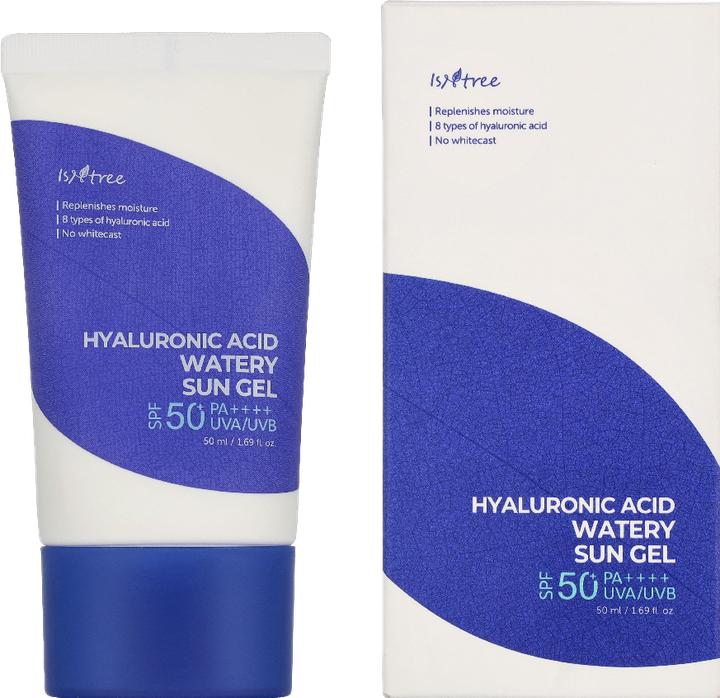 Immagine prodotto Isntree Hyaluronic Acid Watery Sun Gel (Crema solare viso, SPF 50, 50 ml)