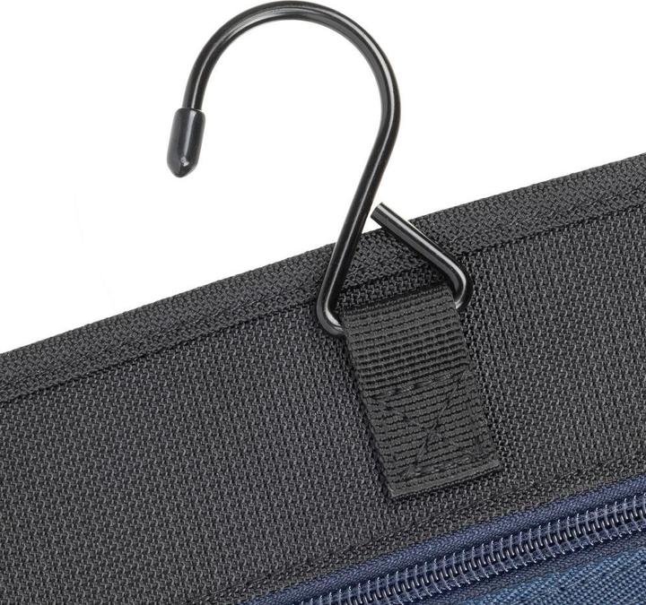 Actual product image Rivacase Riva ECO Compact travelling toiletry bag 215x50x555mm 8408 black
