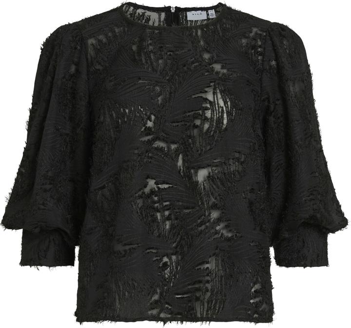 Immagine prodotto Vila VITATE Rundhals Oberteil mit 3/4-Ärmeln (34)