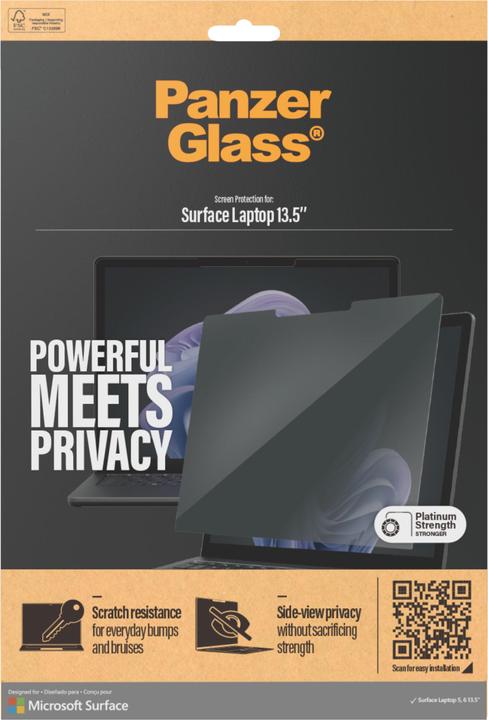 Actual product image PanzerGlass Privacy (13.50", 3:2)