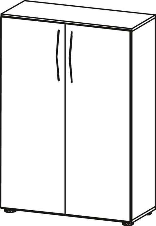 Produktbild Hammerbacher Basic (80 x 34.60 x 114.40 cm)