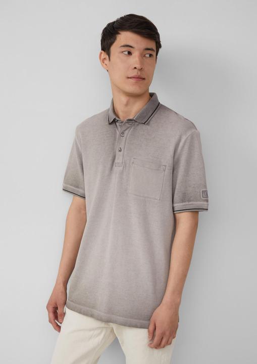 Image du produit S.Oliver Polo-Shirt Piqué-Poloshirt mit Waschung und Brusttasche (M)