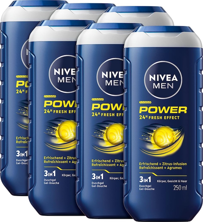 Image du produit NIVEA Multipack Pflegedusche Power (6 Stück)