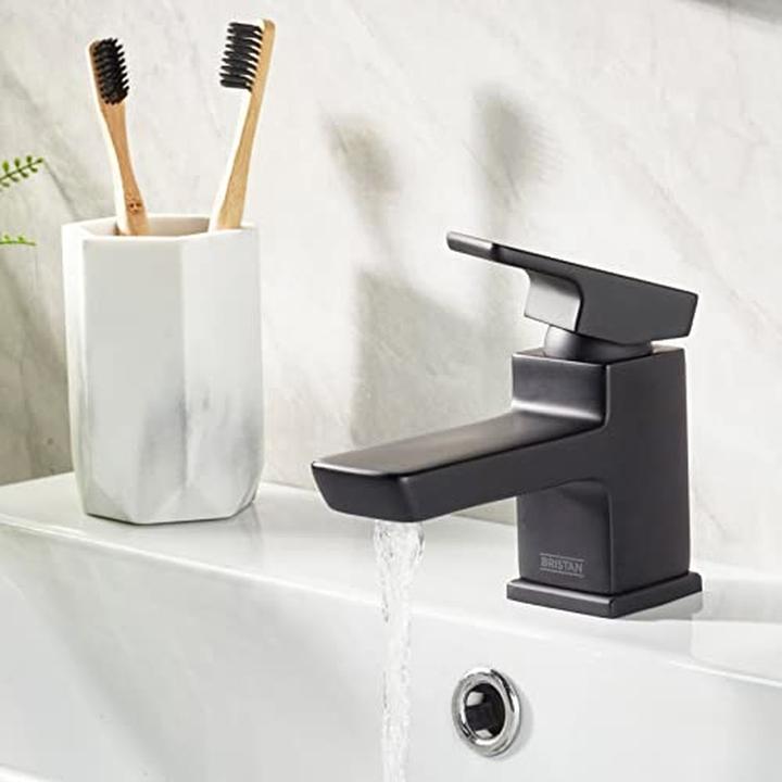 Image du produit Bristan Robinet de lavabo moderne durable avec déchet clicker