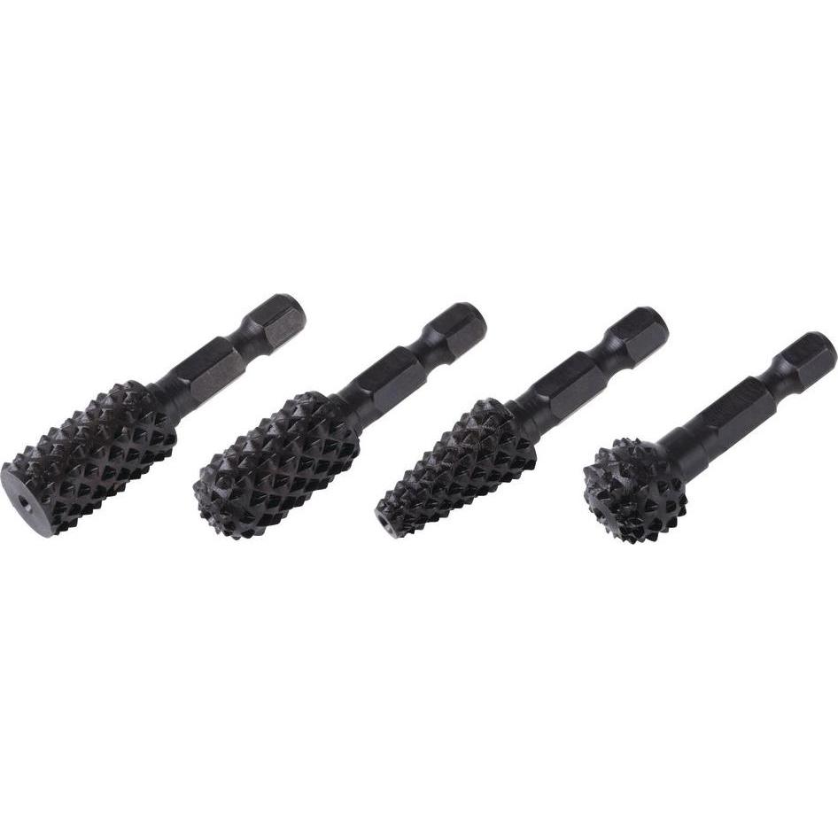 wolfcraft, Raspel + Feile, 1 Rotary Rasp Cylind For Wood Hex Shank (48 mm)