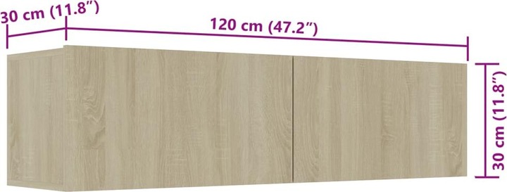 Immagine prodotto VidaXL Jericho (120 x 30 x 30 cm)