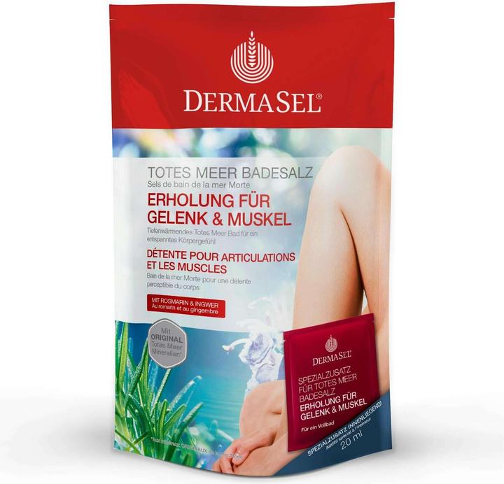 Produktbild DermaSel Badesalz Gelenk & Muskel (Badesalz, 400 g)