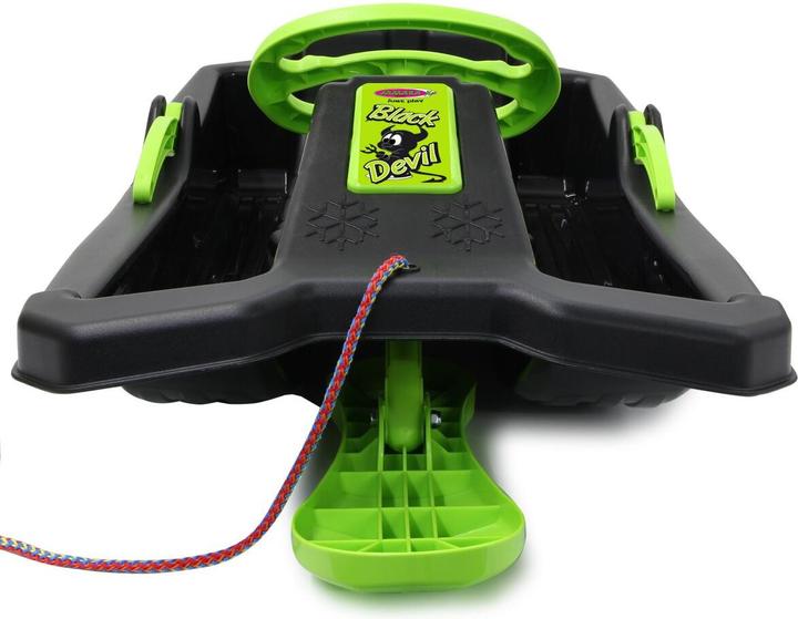 Image du produit Jamara Snow Play Bob Black Devil 84cm noir avec volant et frein
