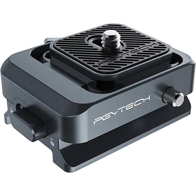 Pgytech Ronin Stabilizer Quick Relese Clamp (Stativklemme), Stativ Zubehör, Schwarz, Grau