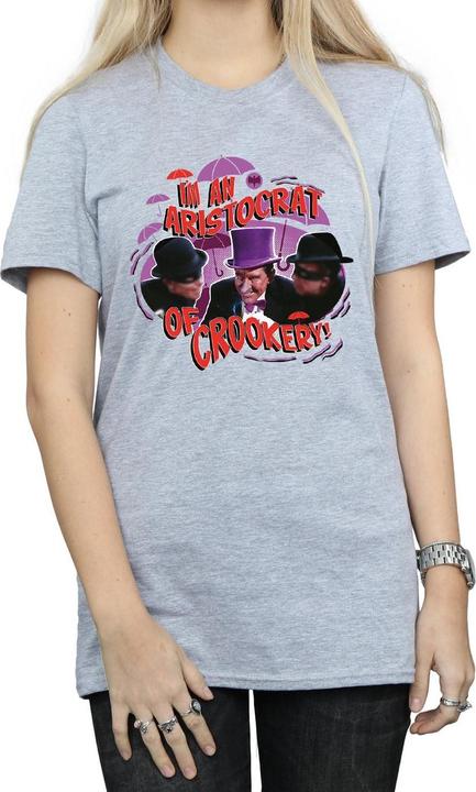 Actual product image Womens/Ladies Batman TV Series The Penguin Aristocrat Cotton Boyfriend T-Shirt (XXL)