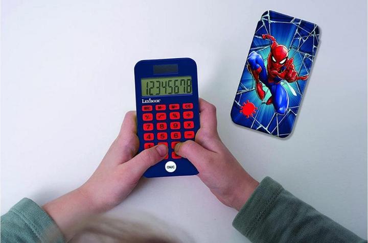 Immagine prodotto Lexibook Calcolatrice Spider-Man con coperchio protettivo (Batterie, Celle solari)