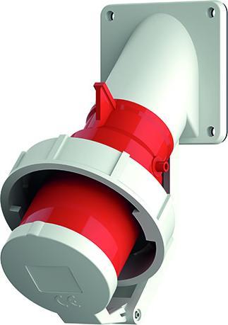 Productafbeelding Mennekes MEN 468 32A4P 6H400V Opbouwconnector IP67 (IEC 60309)