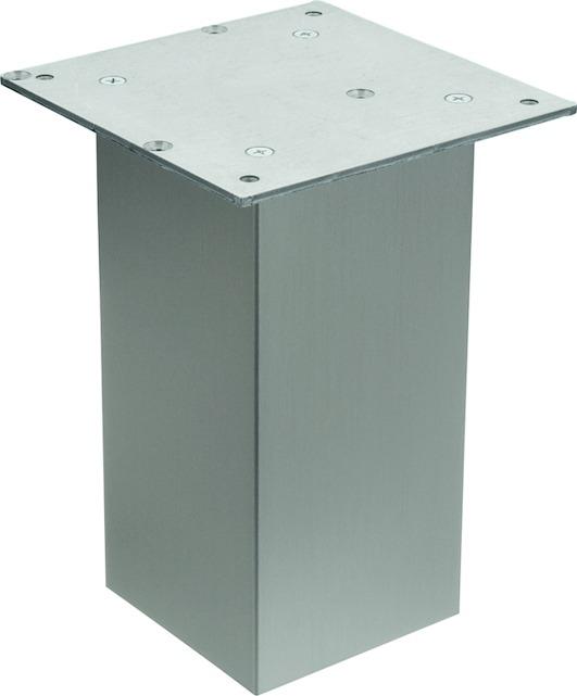 Actual product image EBB Bar consoles Powerstation, angular 80/80 mm, straight