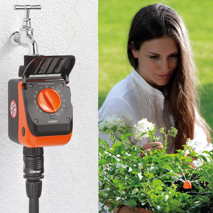 Actual product image Claber Aquauno Logica Plus Water Computer