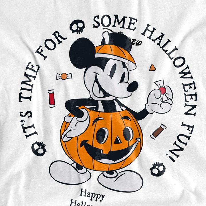 Actual product image Disney Unisex Adult Pumpking Costume Mickey Mouse T-Shirt (XXL)
