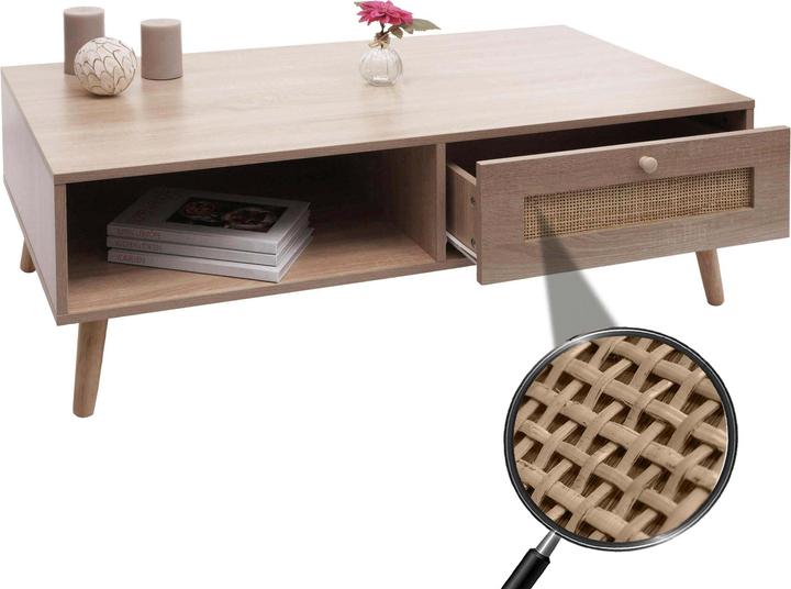 Image du produit JOHN316 Couchtisch (59 x 110 x 37 cm)