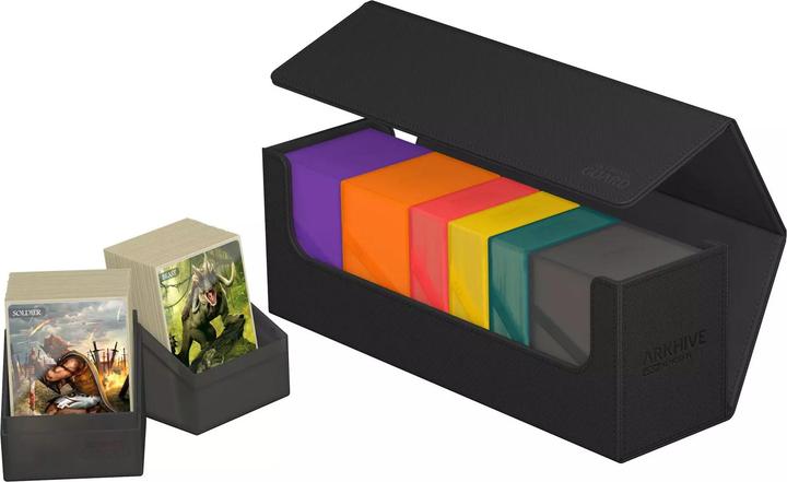 Produktbild Ultimate Guard UGD011250 - Arkhive 400+ XenoSkin Monocolor, Schwarz