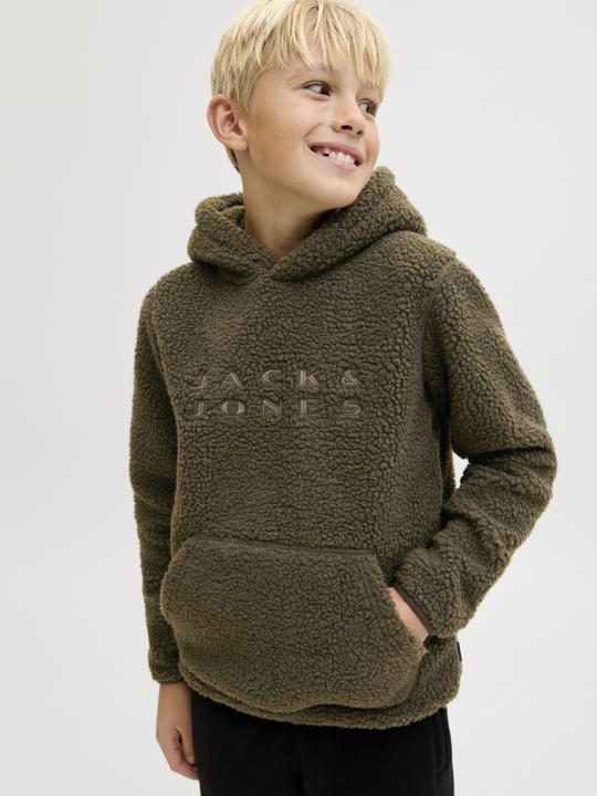 Produktbild Jack & Jones Junior Kapuzenpullover FLARE TEDDY Hoodie (176)