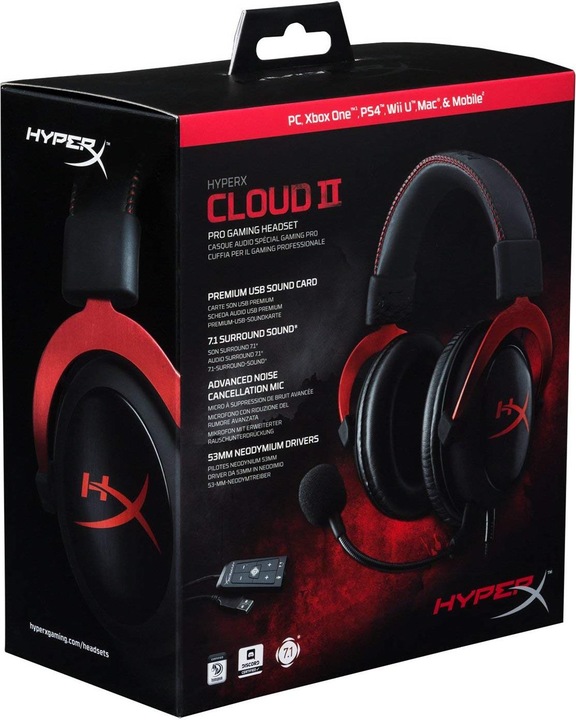 Produktbild HyperX Cloud II (Kabelgebunden)