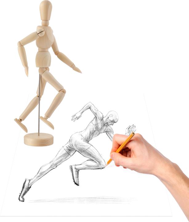 Actual product image Nassau Manikin Male 30cm - (K-AR0903/GE)