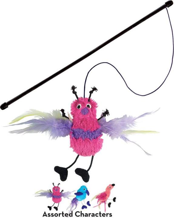 Image du produit KONG Teaser Feather (Canne à pêche chat)