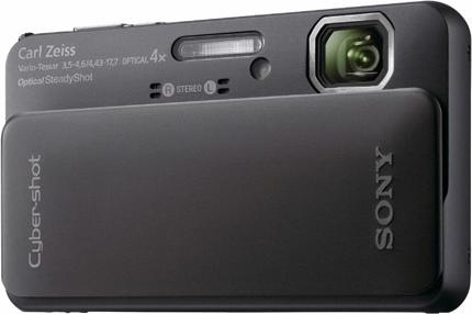 Sony DSC-TX10, 16MP, 3D, FullHD, impermeabile, nero (1/2,3'')