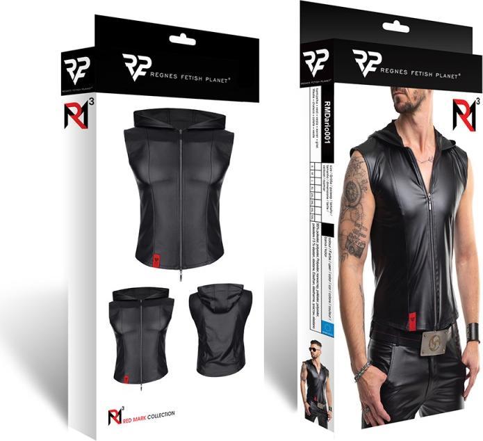 Produktbild Regnes Fetish Planet Herren-Weste in schwarz (XXL)