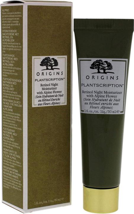 Origins Plantscription - Retinol Night Moisturizer with Alpine Flower (30 ml, Night cream)