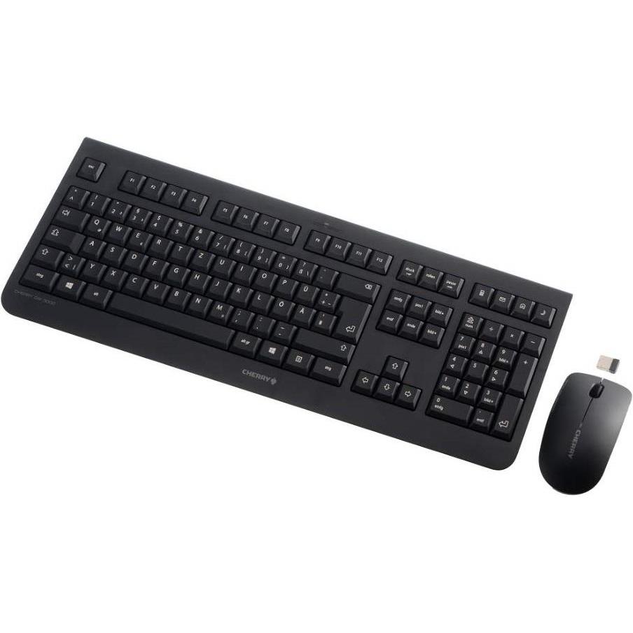 Thumbnail - CHERRY DW 3000 (DE, Kabellos), Tastatur, Schwarz