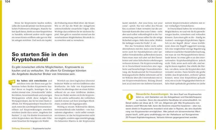 Immagine prodotto Alles über Bitcoin, Ethereum und Co (Tedesco, Brigitte Wallstabe-Watermann, Antonie Klotz, Prof Dr Philipp Sandner, 2022)