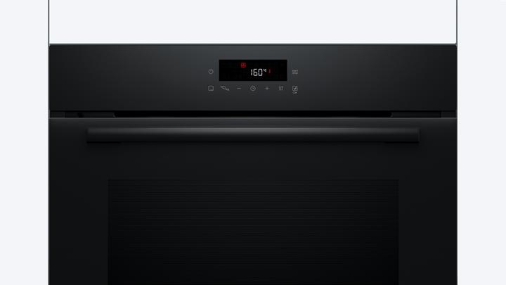 Actual product image Bosch Hausgeräte Serie 2, Einbau-Backofen, 60 x 60 cm, Schwarz, HBA572BB4