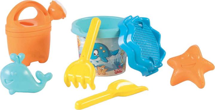 Androni Rucksack mit Strandset Wal, 7-tlg.