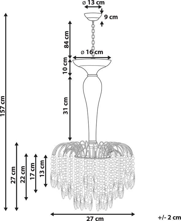 Actual product image Beliani Orara (34 cm)