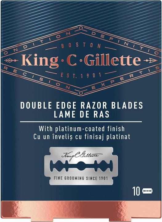 Image du produit King C. Gillette Double Edge Razor Blades (10 x)