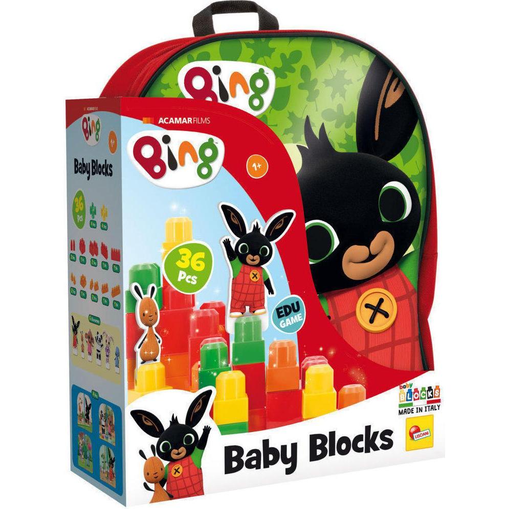 Thumbnail - Lisciani Bing Baby Blocks Red Backpack