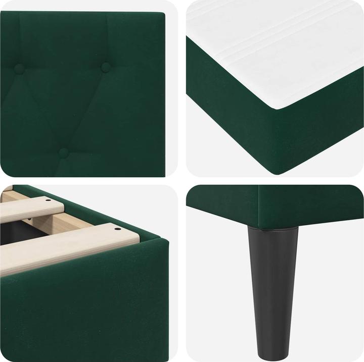 Image du produit vidaXL Modernes Bett (100 x 200 cm)