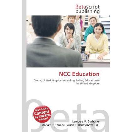 NCC Education, Fachbücher von Lambert M. Surhone, Miriam T. Timpledon, Susan F. Marseken