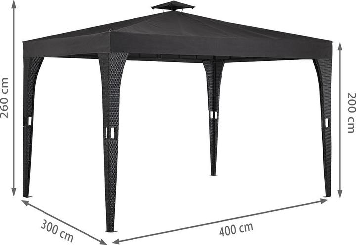 Actual product image Deuba Pavilion (300 cm, 400 cm)