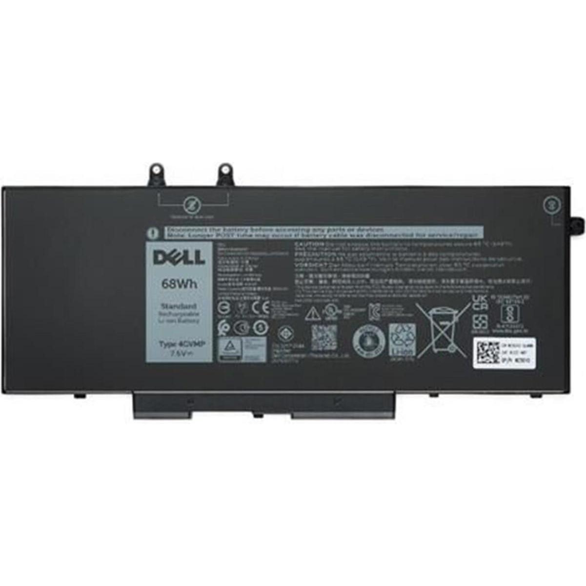 Dell Latitude 5400, 68WHr, 4 Cell (4 Zellen), Notebook Akku, Schwarz