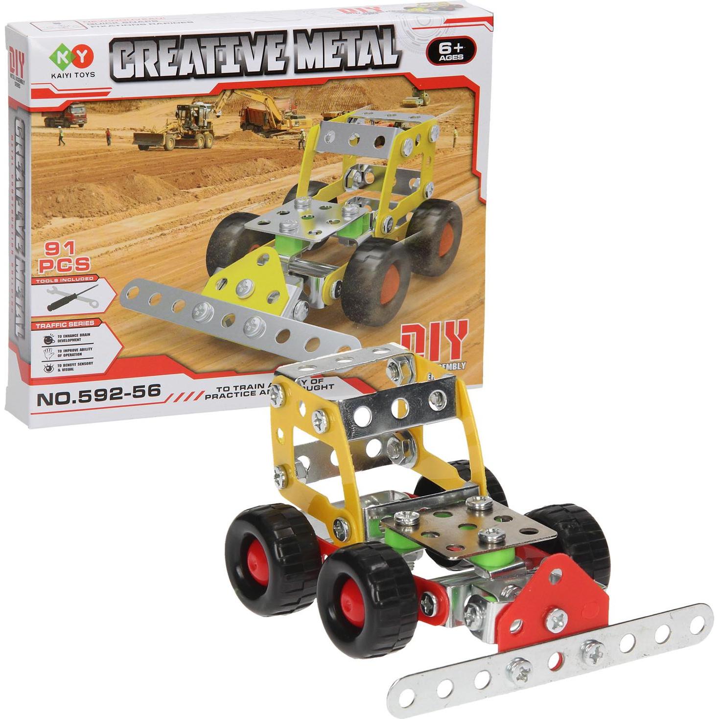 Lobbes Baukasten Metal Ground Worker, 91-tlg.