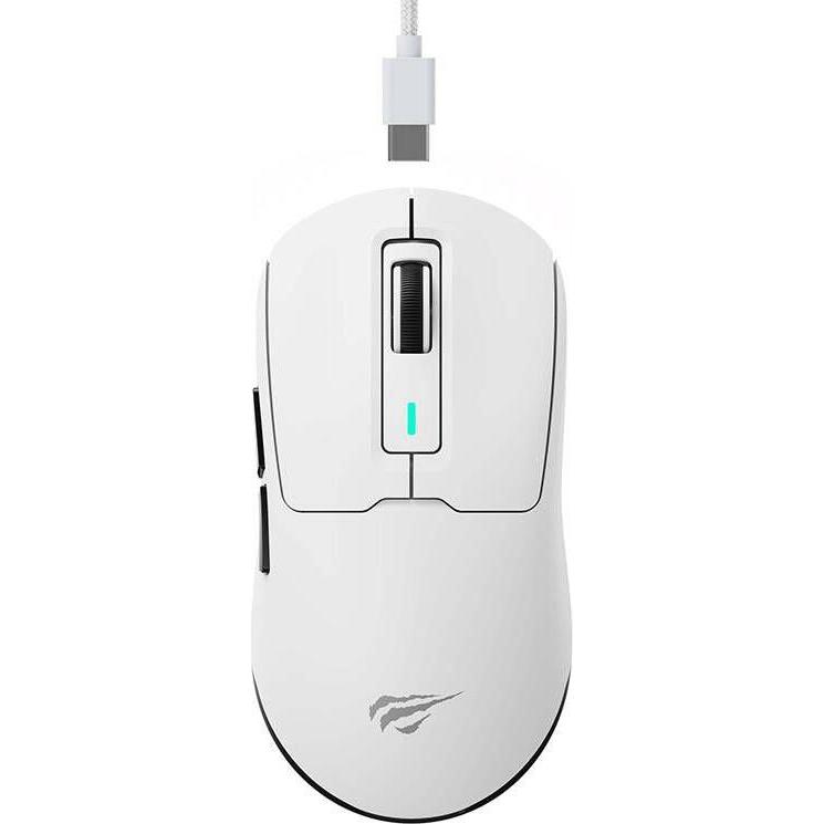 Havit Bezdrátová herní myš MS969WB (Kabellos), Maus, Weiss
