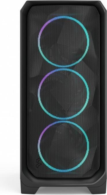 Actual product image Fractal Meshify 3 Black RGB TG Light tinted
